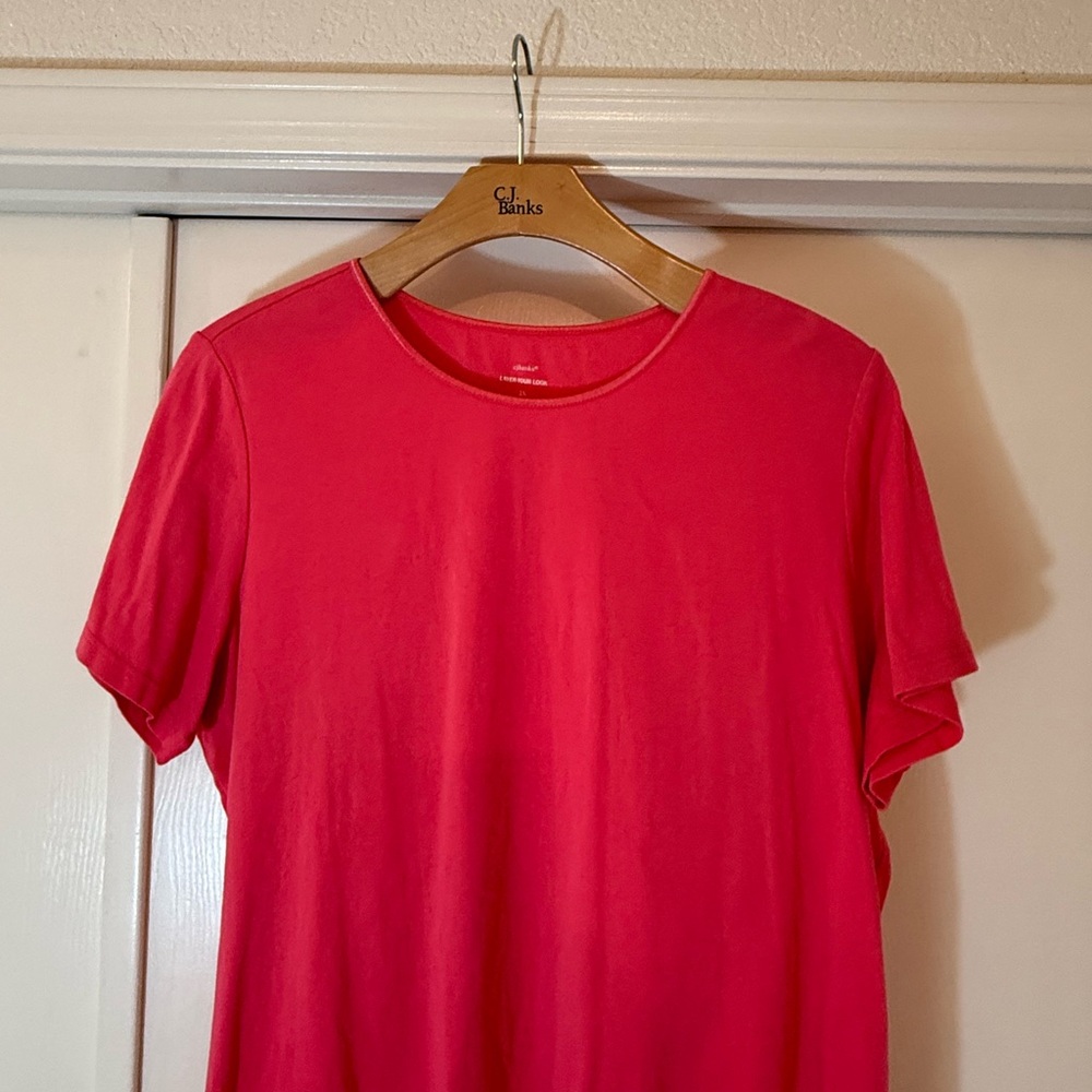 CJ Banks Pink Women's Top - Picture 2 of 4